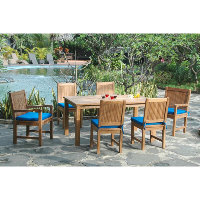Anderson Teak Montage Chester 7-Pieces Dining Set