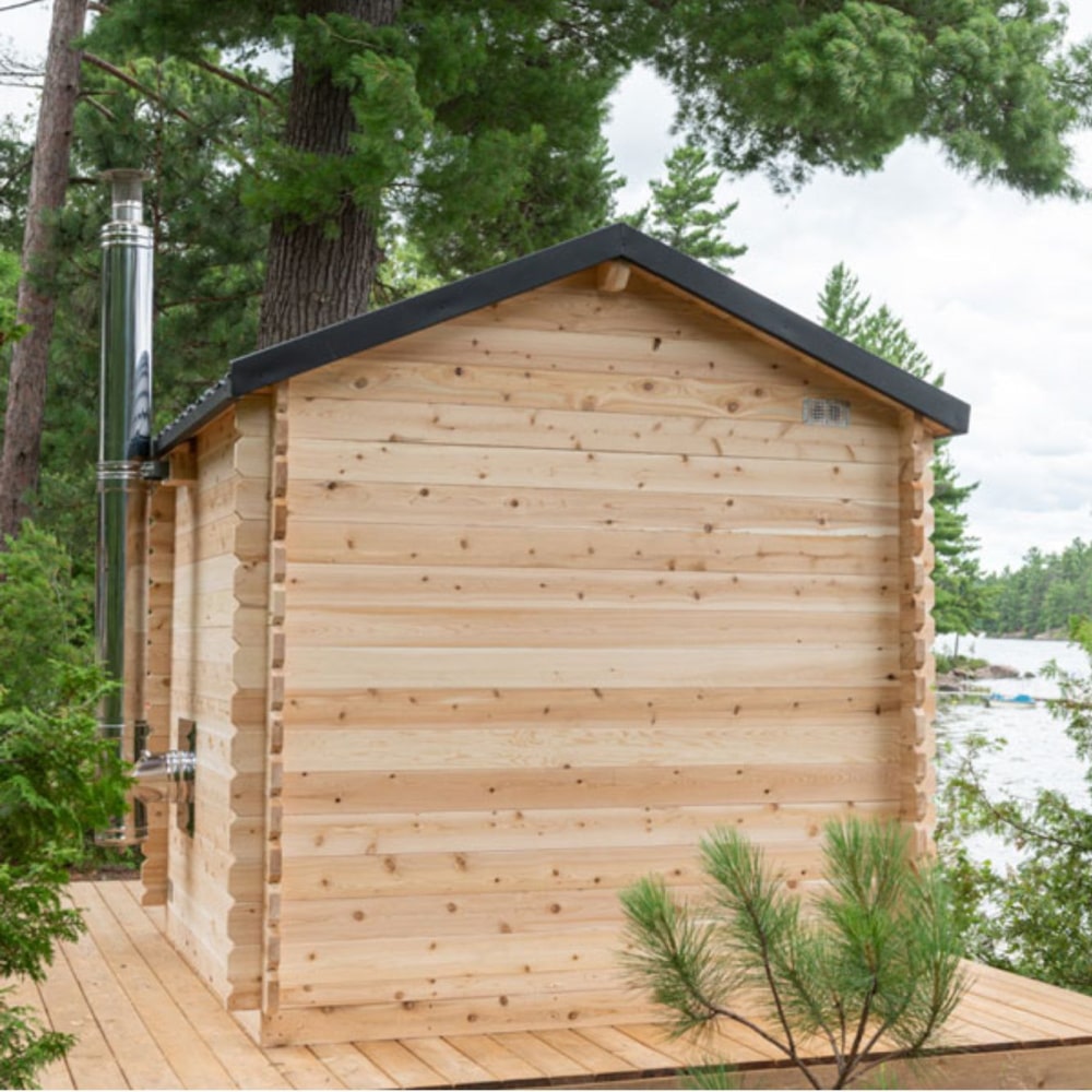 Dundalk Leisurecraft CT Georgian Cabin 6 Person Outdoor Sauna