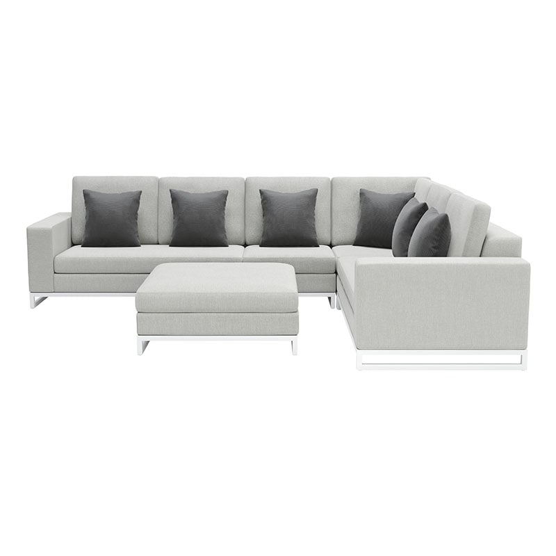 sectional porch furniture-corona del mar set-side view